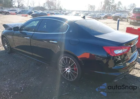 2017 Maserati Quattroporte S Gransport из США, поврежденный, VIN ZAM56RPS4H1256904